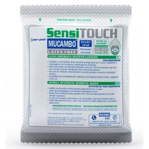 Luva cirúrgica estéril sem látex nr 7,5