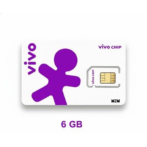 Linha telefônica móvel – 6 GB